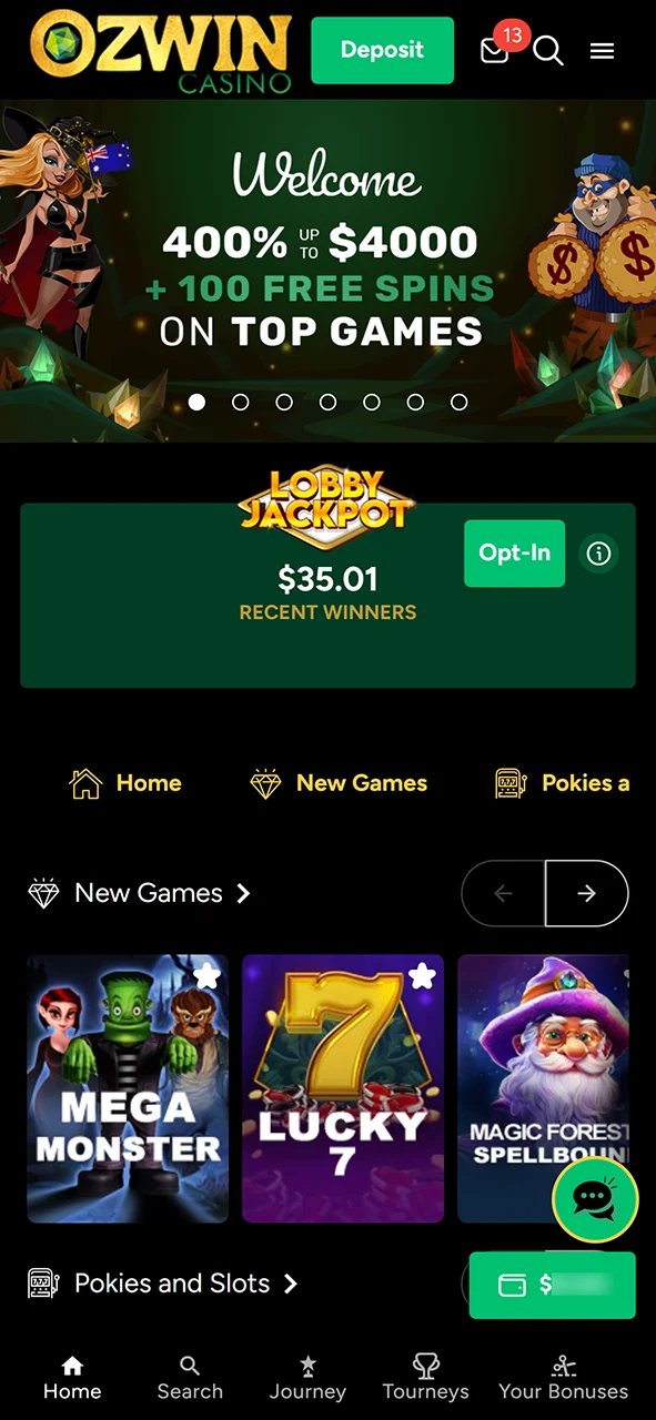 Guide to ozwin casino australia